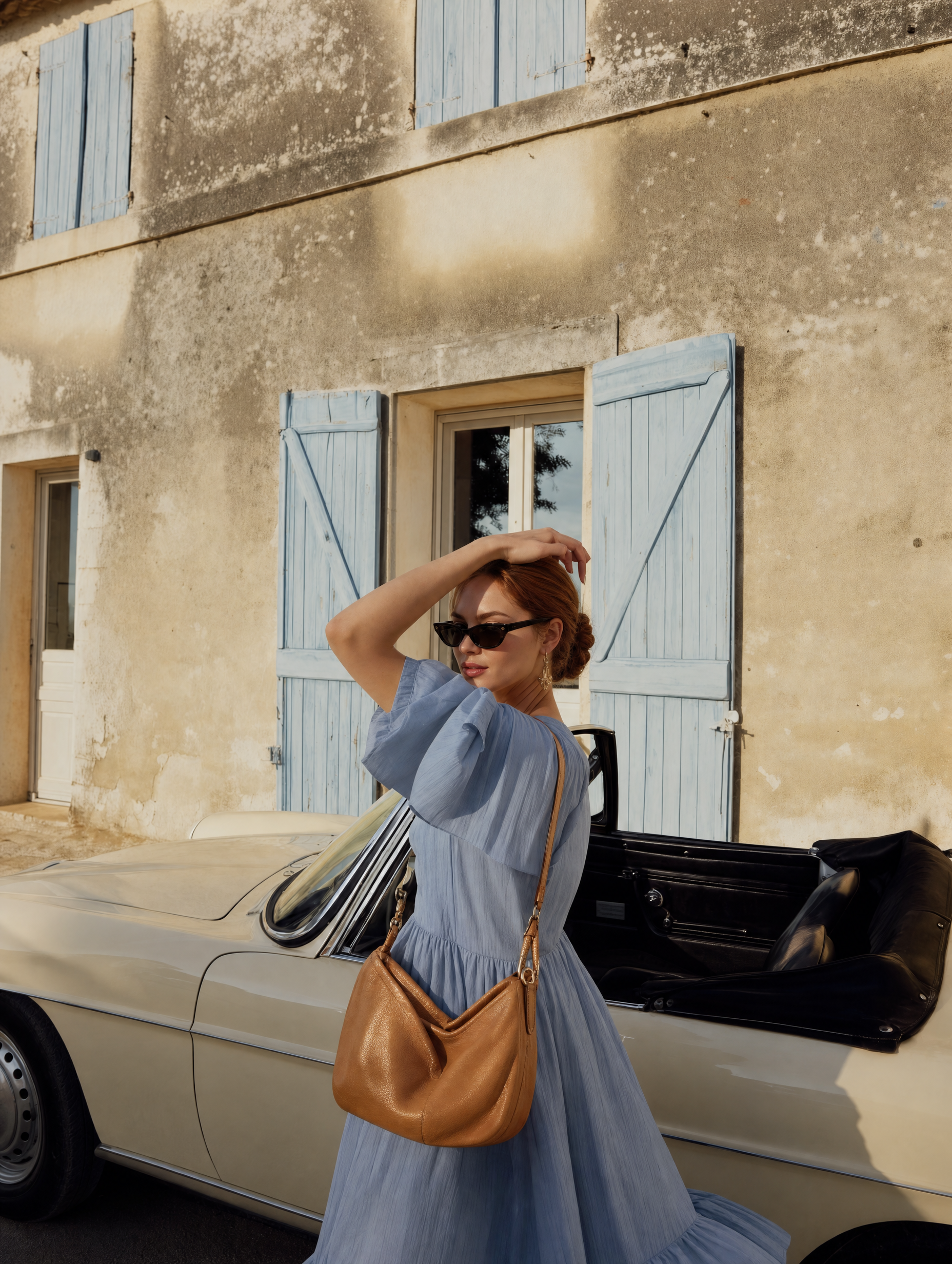 Auburn-Fashion Look by Vintage Convertible