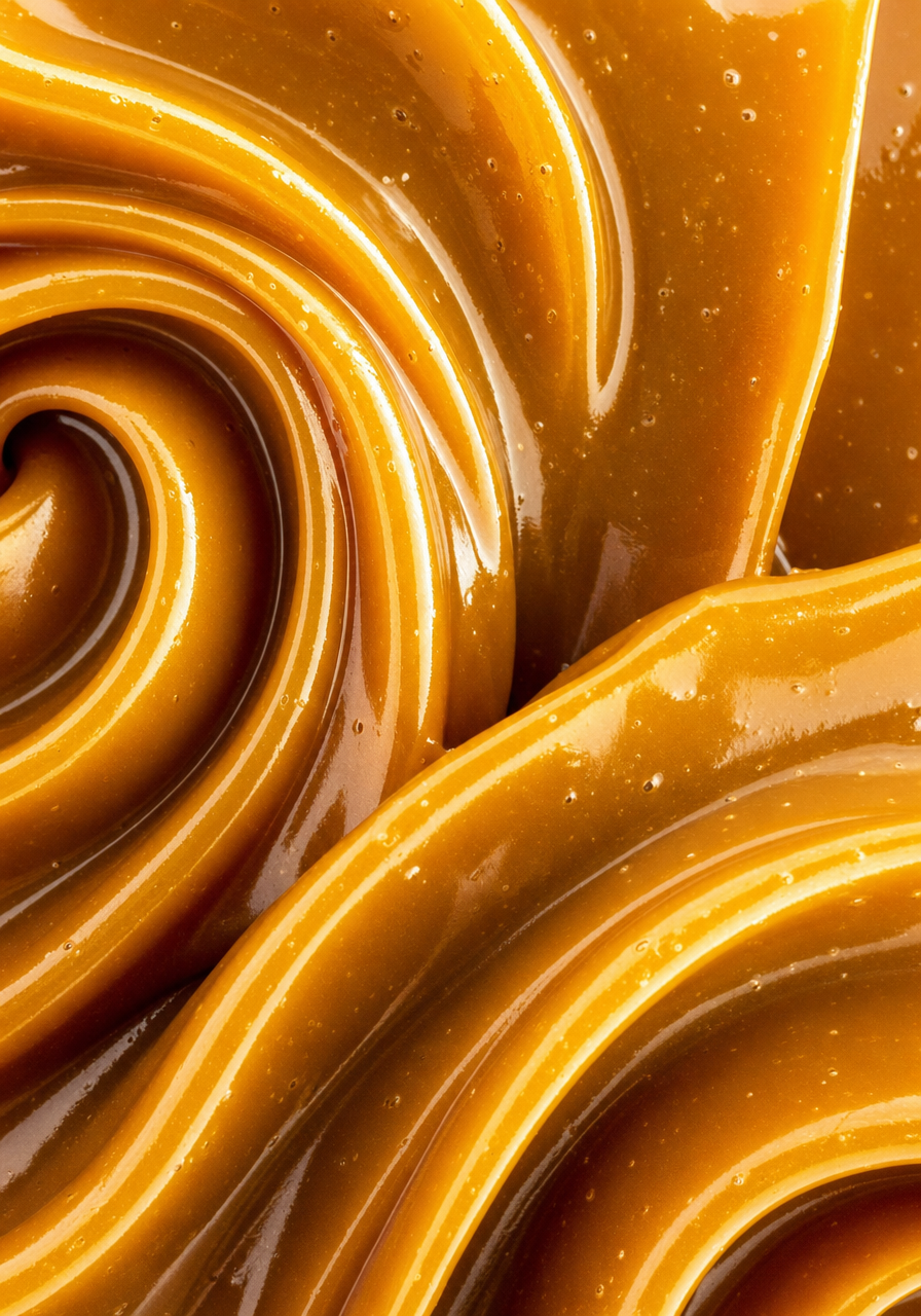 Butterscotch Caramel Swirl Macro