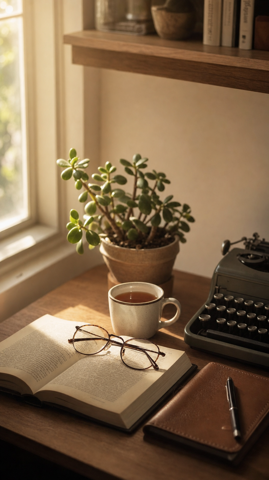 Morning Tea at the Writing Desk