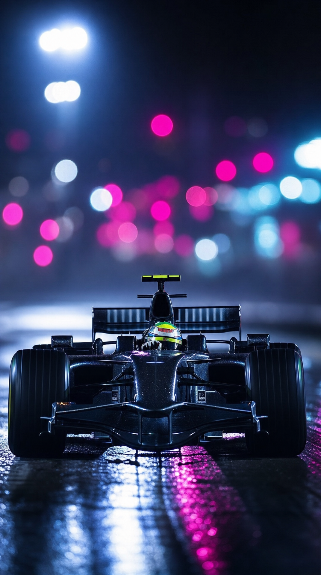 Dark F1 Racer With Midnight Speed