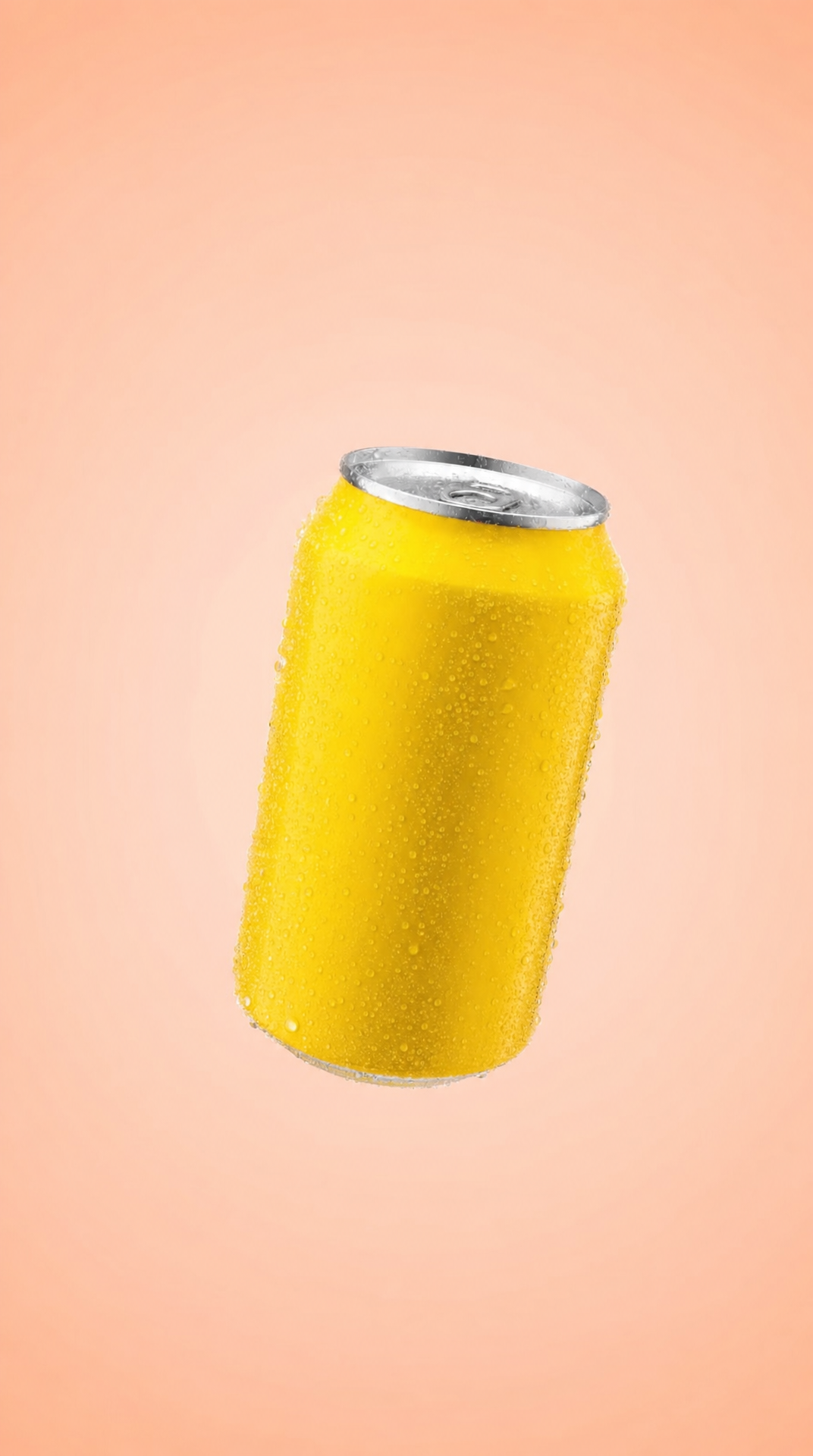 Floating banana cream soda can
