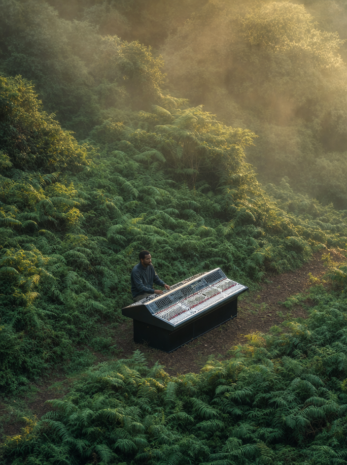 Lone Mixer in Fern-Mist Valley