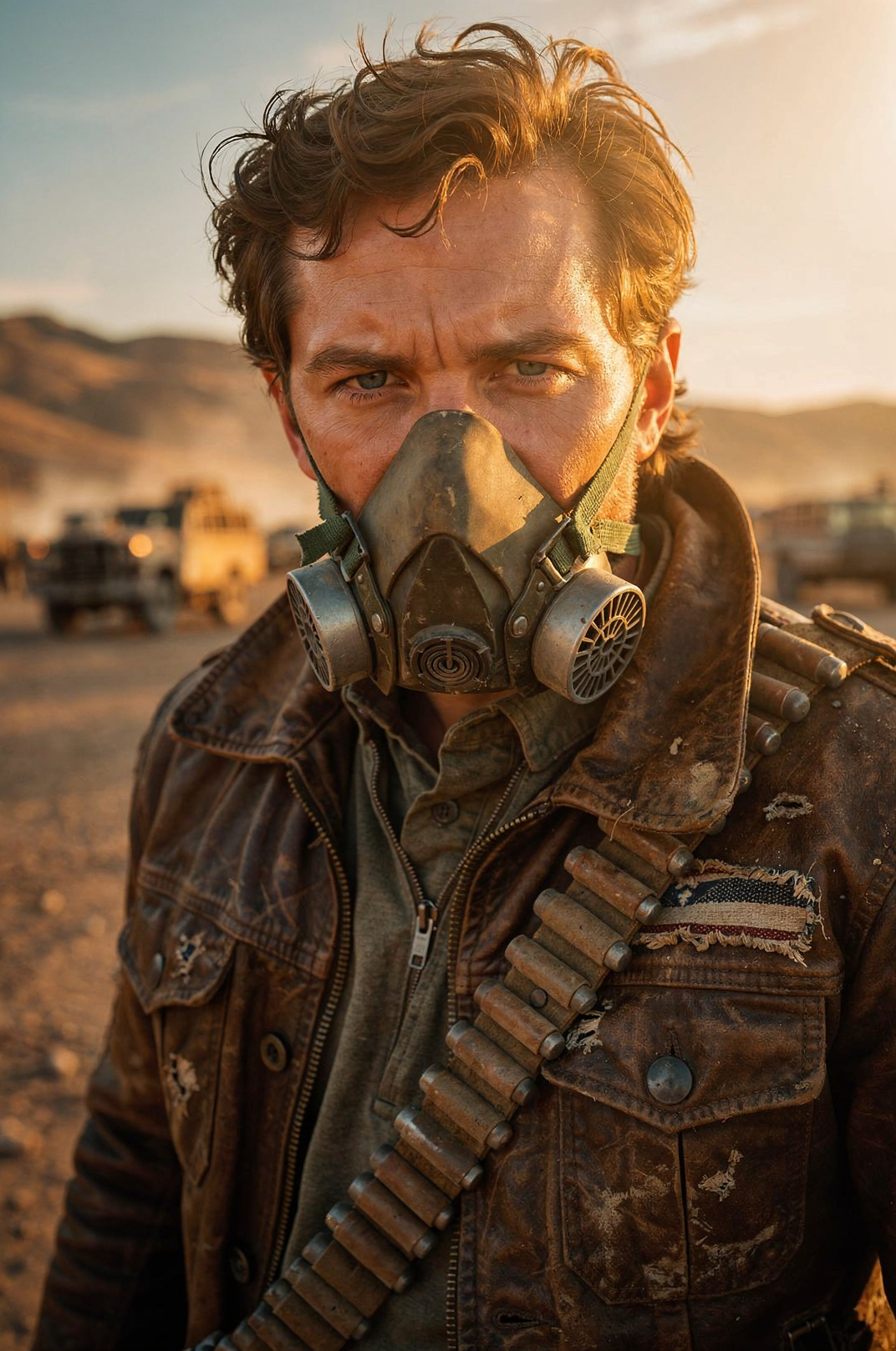 Survivor in Late-Desert Rim Light — flux-2-pro
