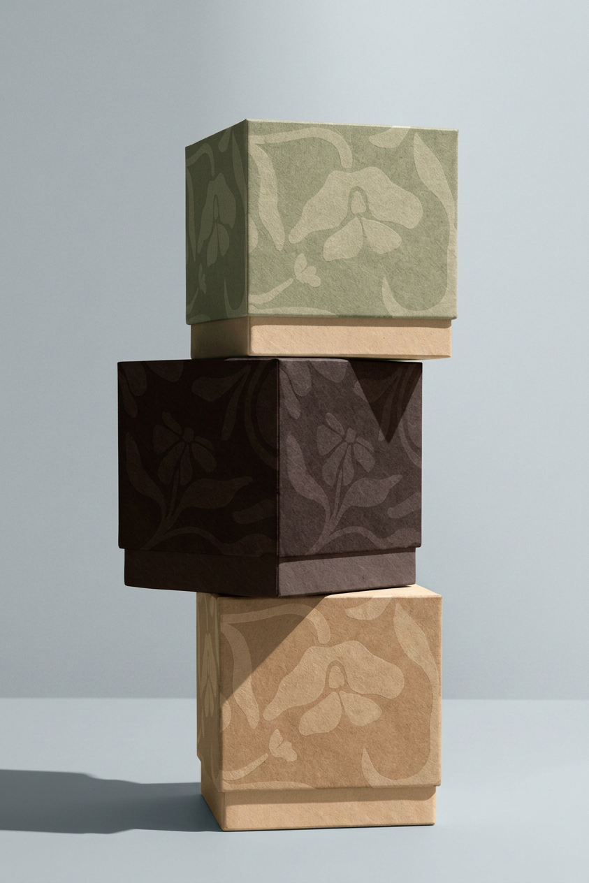 Three Luxury Candles in Sage Tones